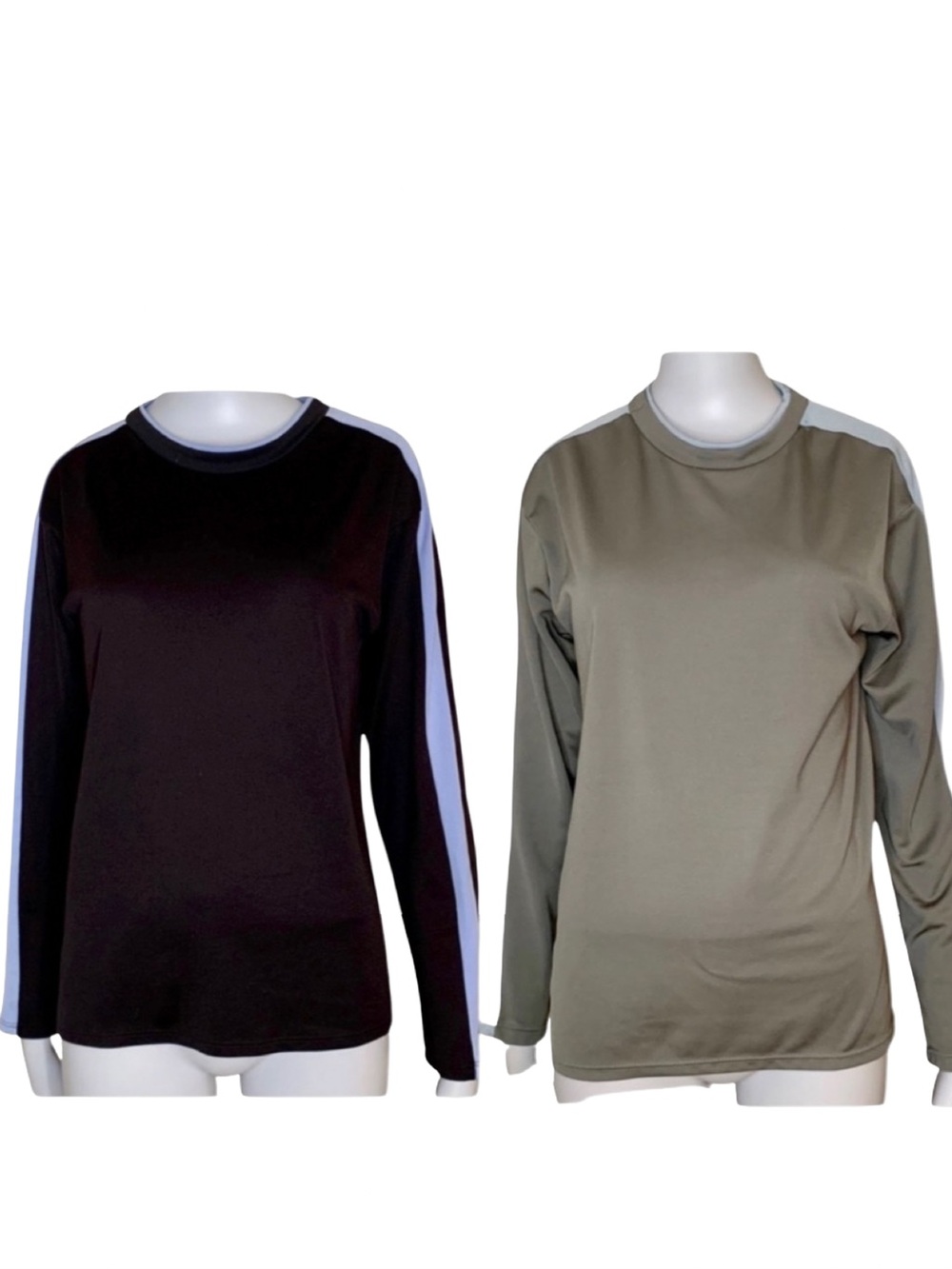 Vintage HIND Set of 2 Athletic Tops Long Sleeve Running Workout Size Medium
